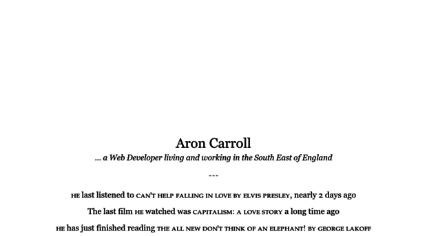 aroncarroll.com