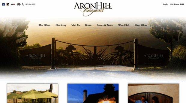 aronhillvineyards.com