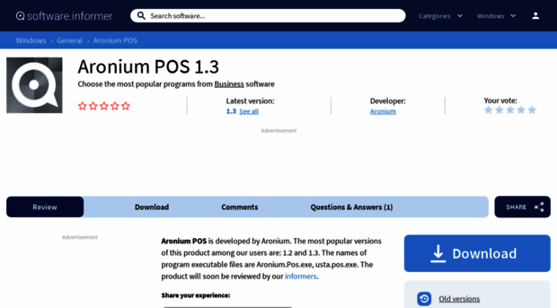 aronium-pos.software.informer.com