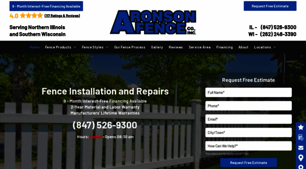 aronsonfence.com