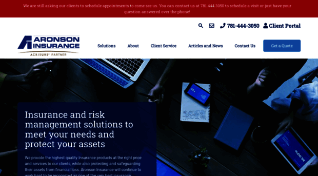 aronsoninsurance.com