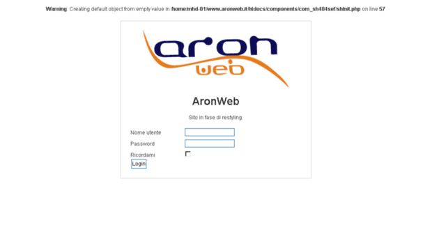 aronweb.it