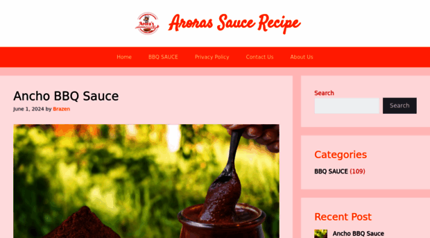 arorassaucerecipe.com