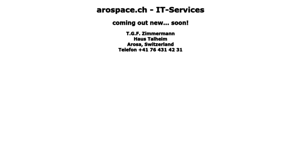 arospace.ch