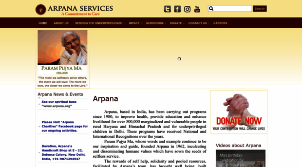 arpanaservices.org