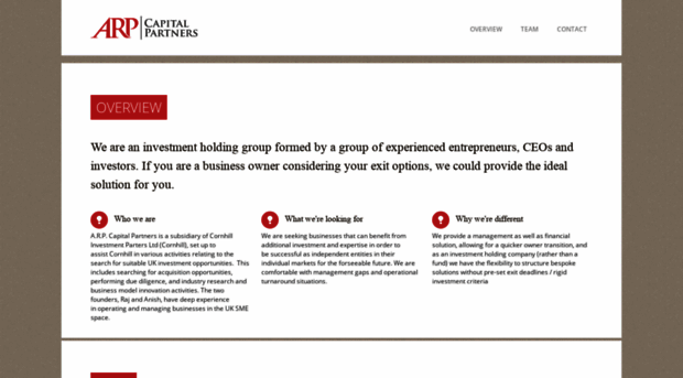arpcapitalpartners.com