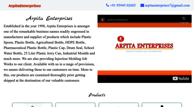 arpitaenterprises.in