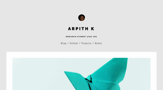 arpith.xyz