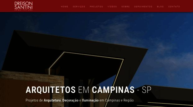 arquitetodreisonsantini.com.br