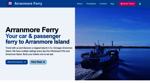 arranmorefastferry.com