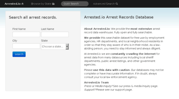 arrested.io