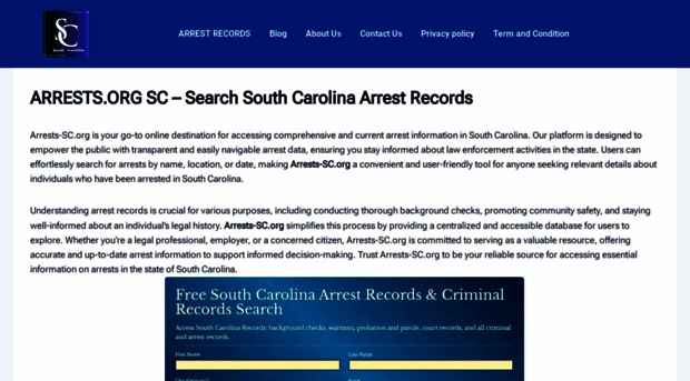 arrests-sc.org