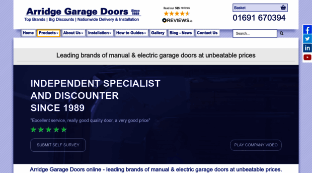 arridgegaragedoors.co.uk