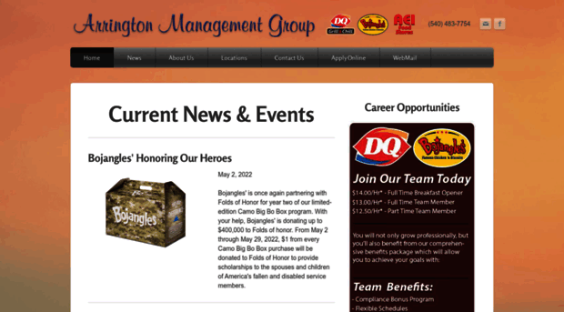 arringtonmanagementgroup.com