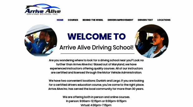 arrivealivedriving.com