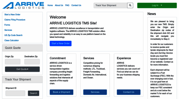 arrivelogistics.taicloud.net