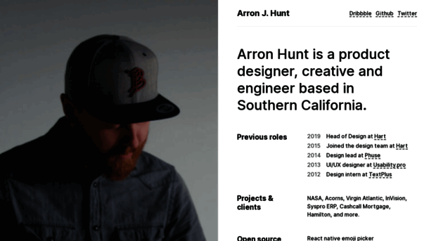 arronhunt.com