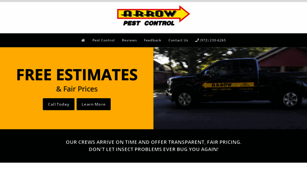 arrow-pestcontrol.com