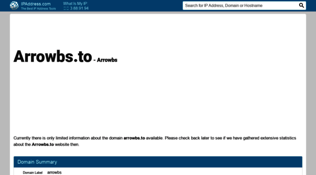 arrowbs.to.ipaddress.com