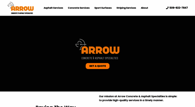 arrowconcreteandasphaltspecialties.com