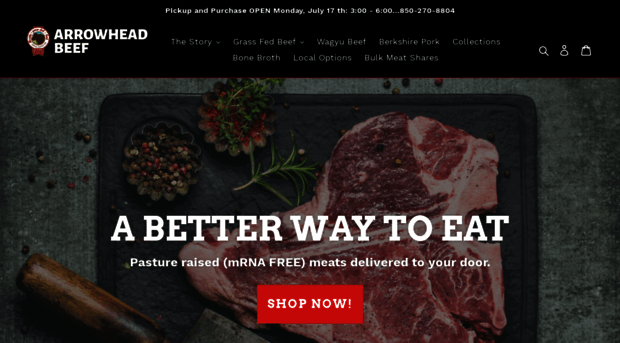 arrowheadbeef.com