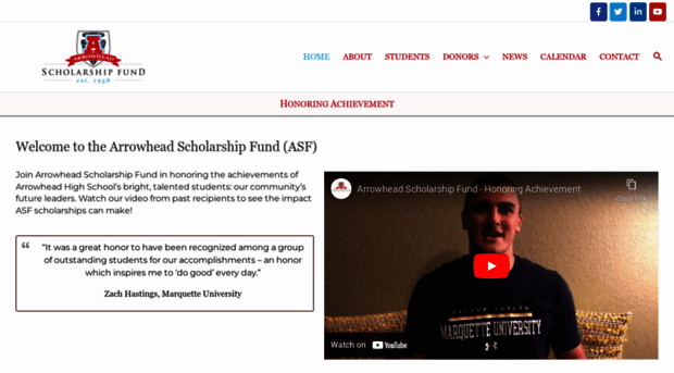 arrowheadscholarshipfund.org