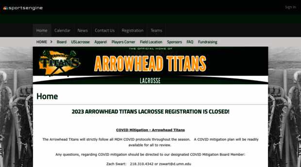 arrowheadtitanslax.com