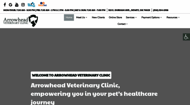 arrowheadvetclinic.com