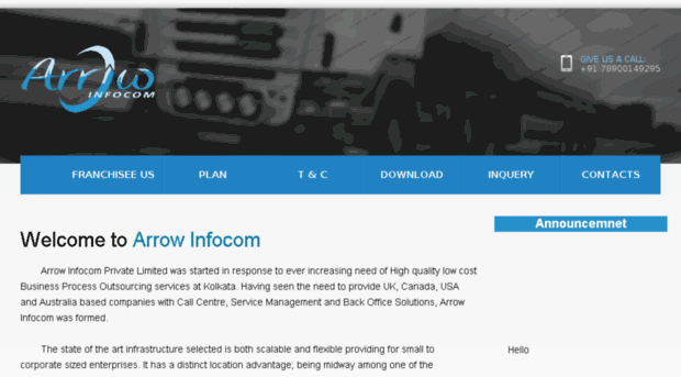 arrowinfocom.com