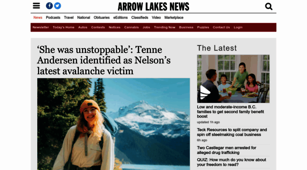 arrowlakesnews.com