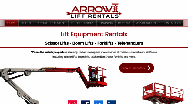 arrowliftrentalstx.net
