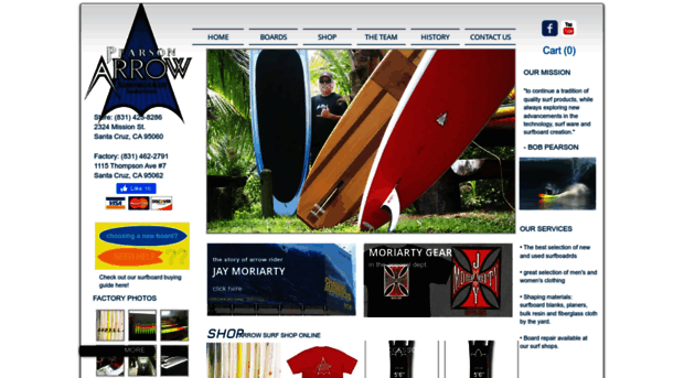 arrowsurfshop.com