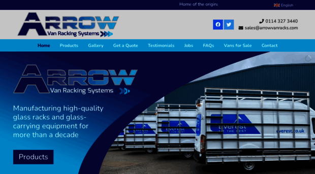 arrowvanracks.com