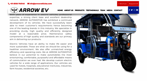 arrowvehicles.com