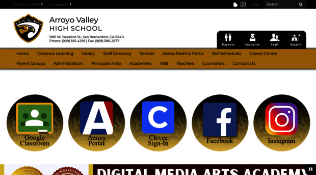 arroyovalley.sbcusd.com