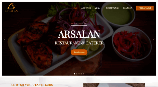 arsalanrestaurants-uae.com