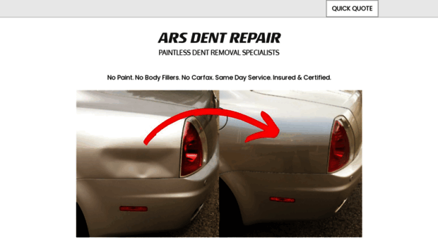 arsdentrepair.com