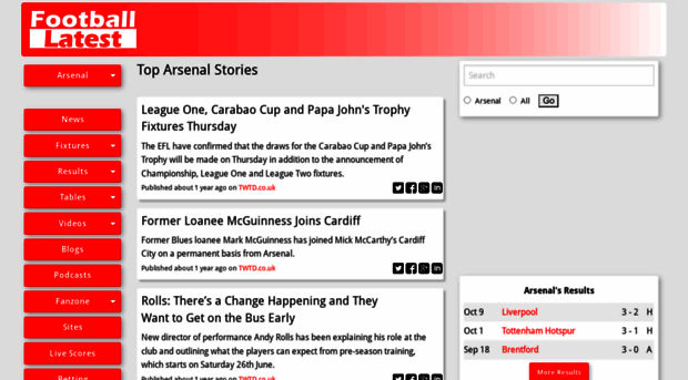 arsenal.footballlatest.co.uk