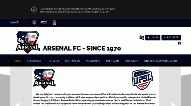 arsenalfcsa.org