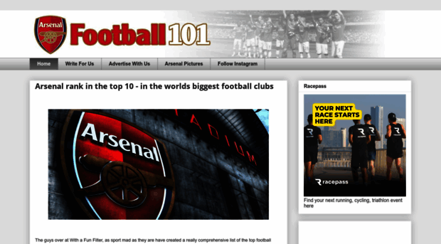 arsenalfootball101.com