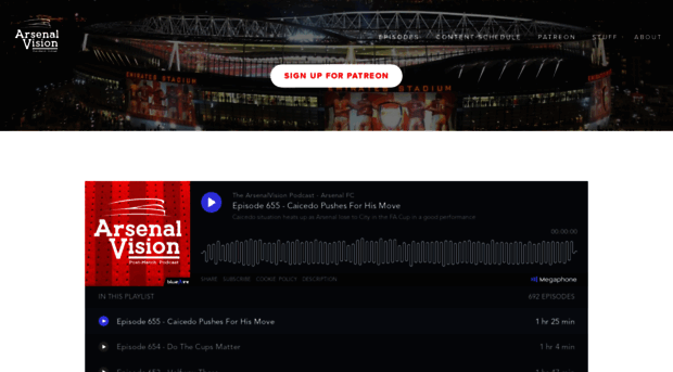 arsenalvisionpodcast.com