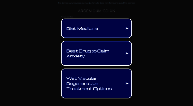arsenicum.co.uk