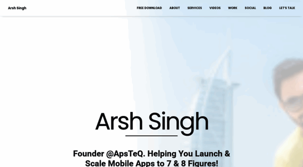 arshsingh.com