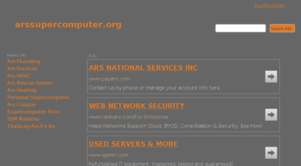 arssupercomputer.org