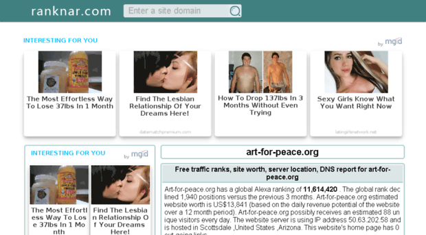 art-for-peace.org.ranknar.com