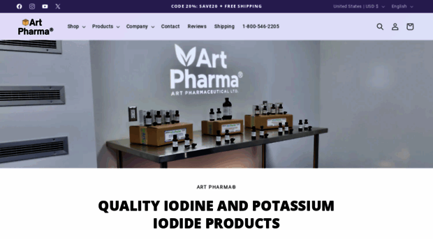 art-pharma.myshopify.com