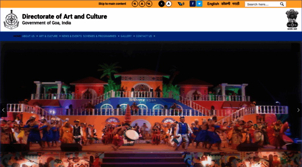 artandculture.goa.gov.in