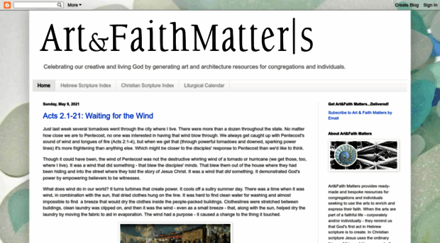 artandfaithmatters.blogspot.com