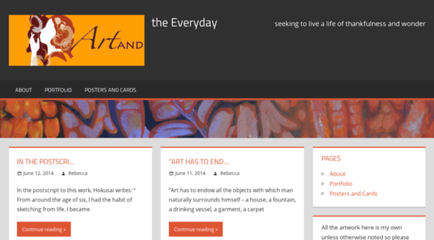 artandtheeveryday.com