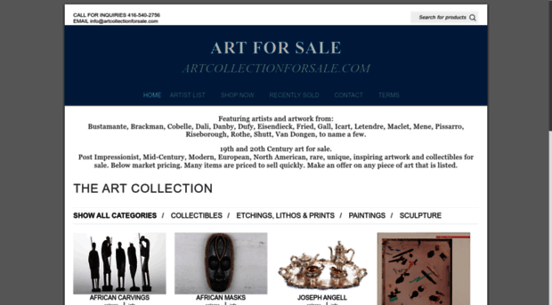 artcollectionforsale.com